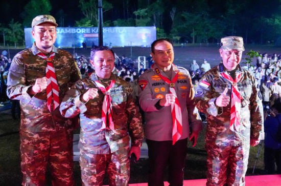 Bupati Kampar Dan Malam Api Unggun Jambore Karhutla Riau 2025, Wujud Nyata Dukungan Pemda Kampar Terhadap Karhutla