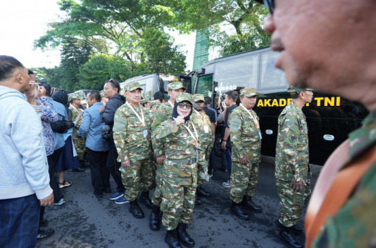 Siap Bergabung, Wakil Bupati Kampar Susul Bupati Kampar Retret Di Akmil Magelang.
