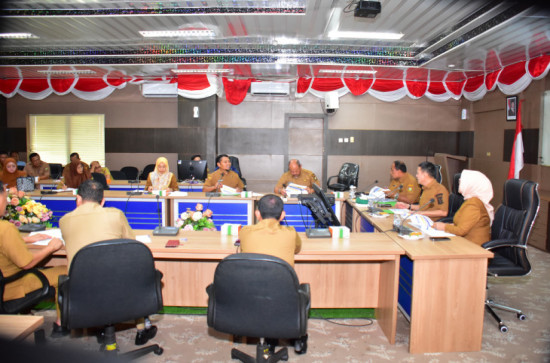 Pengelolaan Dana Bergulir,Sekda Kampar Hambali Pimpin Rakor Program Ekonomi Kerakyatan. 