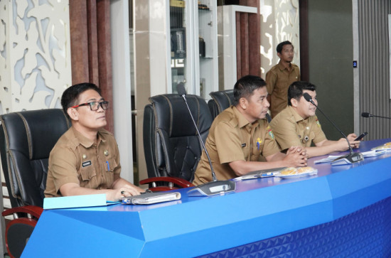 Bupati Kampar Ikuti Rakor Tindak Lanjut Program Makan Bergizi Gratis dan Percepatan Penuntasan Tuberkulosis