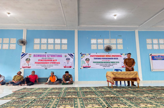Desa Ranah Baru Gelar Musdes Penyusunan RKPDES Tahun 2026