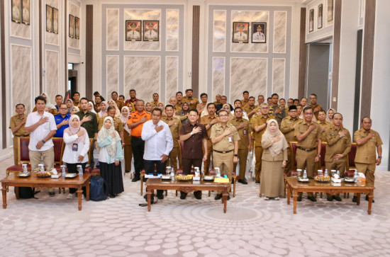 Sekda Kampar Hambali Buka Sosialisasi BPKP Terkait Penilaian Maturitas SPIP dan Manajemen Risiko Tahun 2025