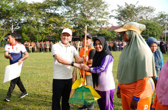 Goro Sempena Hari Jadi ke 75 Kabupaten Kampar, Pj Bupati Kampar ; Momentum Bangkitkan Kembali Jiwa Gotong Royong