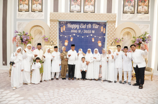 Bupati Kampar Ahmad Yuzar Gelar Open House Idulfitri 1446 H. 