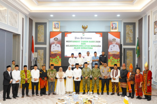 Pemda Kampar Gelar Do'a Bersama Lintas Agama Jelang Pergantian Tahun Dan Belaaungkawa Musibah Sumatera