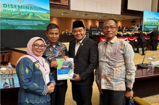 Bupati Kampar Hadiri Diseminasi BULD DPD RI di Kompleks Parlemen Senayan