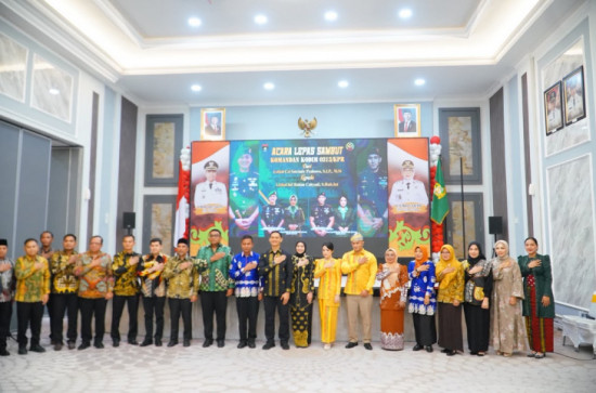 Lepas Sambut Dandim 0313/KPR, Penyerahan Estafet Kepemimpinan Letkol Czi. Satriyadi Prabowo Kepada Letkol.Inf. Rahim Cahyadi