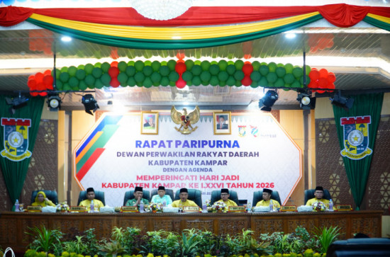 Peringatan Hari Jadi Kabupaten Kampar Ke-76 Tahun 2026, Terlaksana Dengan Khidmat Dan Sukses