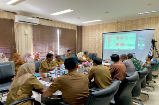 Bupati Kampar Ikuti Rakor Pengendalian Inflasi dan Evaluasi Dukungan Program 3 Juta Rumah Bersama Kemendagri