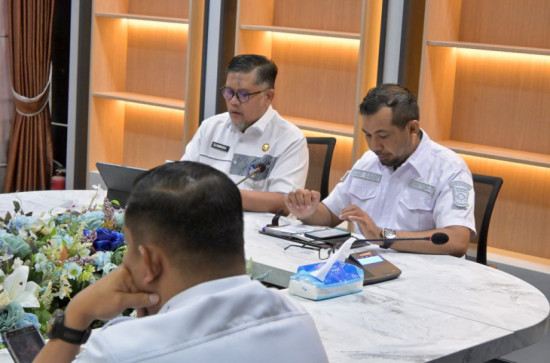 Pemda Kampar Ikuti Zoom REBOAN Bersama Kemendagri, Bahas Lanjutan Hilirisasi Sawit