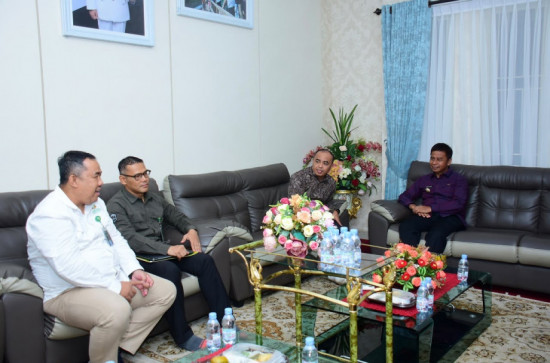 Bupati Kampar Ahmad Yuzar Audiensi Bersama APINDO Riau