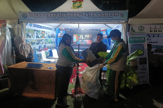 Stand BNK Kampar Tuai Apresiasi di Pesta Rakyat Kampar Dihati, Jadi Pelopor Kepedulian Lingkungan