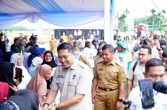 Bupati dan Wakil Bupati Kampar Terima Kunjungan Kerja Wakil Menteri Pertanian RI, Momentum Perkuat Swasembada Pangan