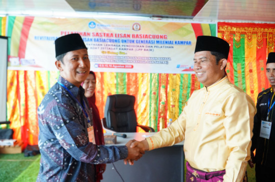Pelatihan Sastra Lisan Basiacuong, LPP BAIK Perkuat Pelestarian Budaya Kampar Bersama Kemendikdasmen