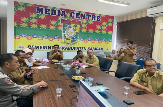 Pemda Kampar Ikuti Rakor Pengendalian Inflasi Daerah Dan Evaluasi Dukungan Pemerintah Daerah Terhadapa Program 3 Juta Rumah