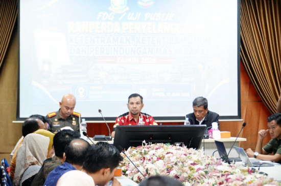 Pemkab Kampar Gelar FGD Uji Publik Ketertiban Umum dan Perlindungan Masyarakat 