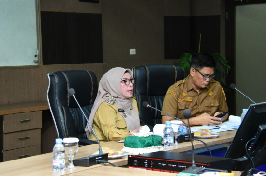 Wakil Bupati Misharti Pimpin Evaluasi Realisasi Fisik dan Keuangan Bulan April 2026.