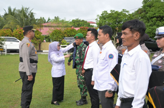 Pimpin Apel Satgas Anti Narkoba, Wakil Bupati Kampar Dr. Hj. Misharti Tegas dan Komitmen Pemberantasan Narkoba di Wilayah Kabupaten Kampar.