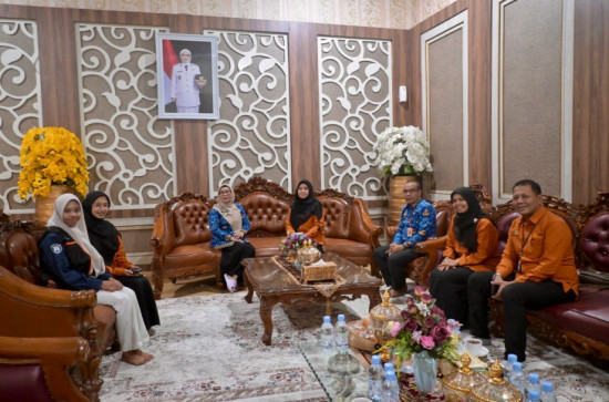 Wakil Bupati Kampar Terima Tim BPS Kabupaten Kampar untuk Pelaksanaan Sensus Ekonomi
