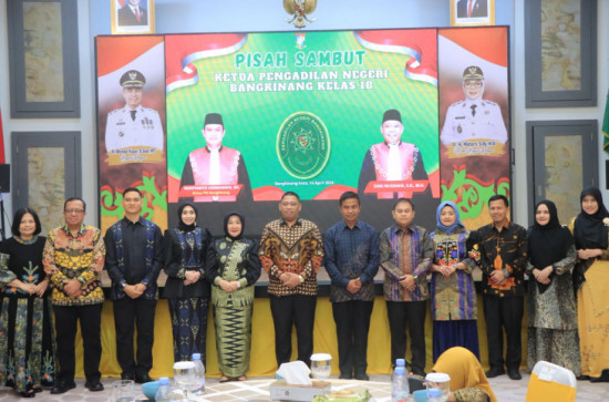 Bupati Kampar Hadiri  Acara Pisah Sambut Ketua Pengadilan Negeri Kelas IB Bangkinang