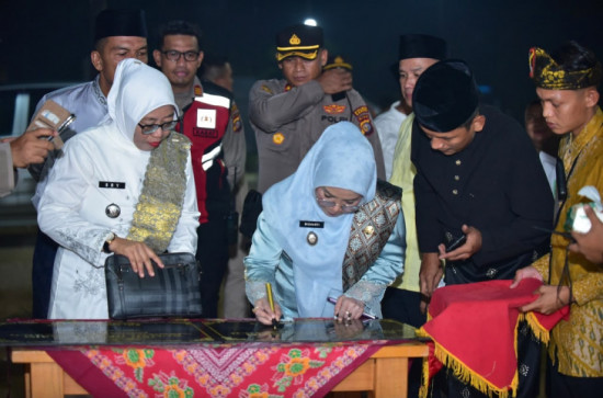 Berjalan Sukses dan Lancar, Camat Gunung Sahilan Sri Nuryani Apresiasi Sinergi Seluruh Komponen Masyarakat