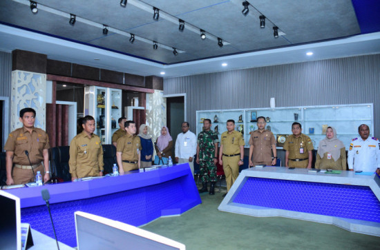 Usai Zoom Meeting Bersama Kemendagri RI, Bupati Kampar Komit menekan angka Inflasi di Kabupaten Kampar.