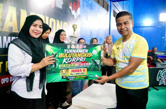 Turnamen Korpri Champions 2026 Sukses Digelar, Ahmad Yuzar: Semarak HUT RI Wujudkan Persatuan dan Kebersamaan
