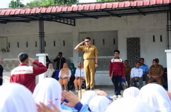 Pimpin Apel Hari Anak Nasional, Pemkab Kampar Komit Dukung Akan Pemenuhan hak Dan Kesehatan Anak Menuju Indonesia Maju