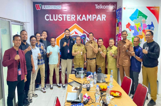 Tingkatkan Kualitas Sinyal hingga Pelosok Desa, Diskominfo kabupaten Kampar Rangkul Telkomsel Atasi Wilayah Blankspot