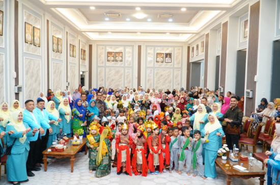 Bunda PAUD Kabupaten Kampar Peringati Hari Anak Nasional 2026, Tegaskan Komitmen Wujudkan Generasi Hebat Indonesia Kuat