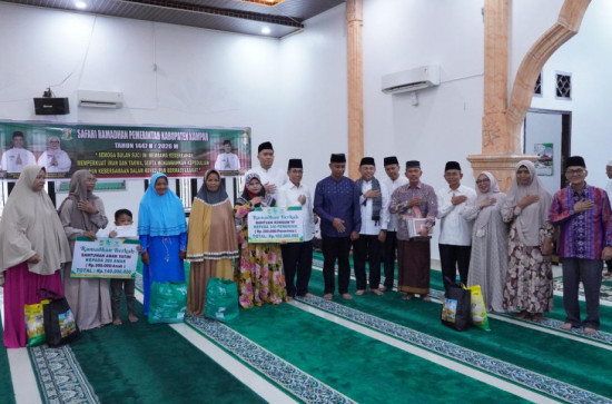 Bupati Kampar Ahmad Yuzar Resmi Lepas Tim Safari Ramadhan 1447 H. 