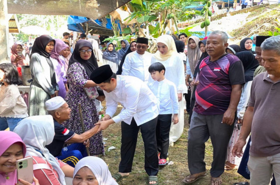 Pj Sekda Kampar Ardi Tinjau Pemotongan Hewan Kurban di Desa Tanjung Alai
