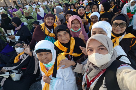 JCH Kampar Tiba di Madinah, Mulai Ibadah di Masjid Nabawi