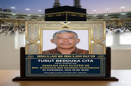 Jemaah Haji Asal Kampar Wafat di Masjid Nabawi, Kanwil Sampaikan Duka Mendalam